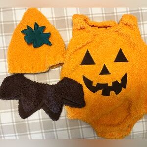 Orange Pumpkin Costume for Kids